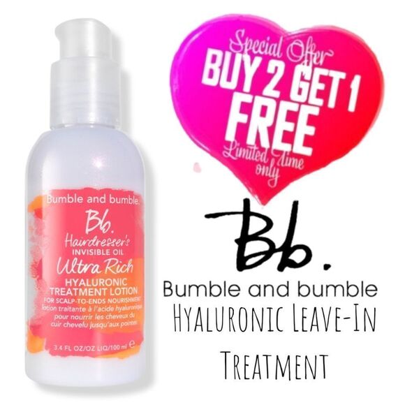 Bumble and Bumble Hyaluronic detangling Heat Protect Leave-in Treatment - Picture 1 of 11